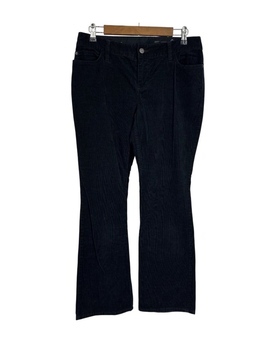 Eddie Bauer Women's Classic Fit Barely Boot Corduroy Pants Size 10